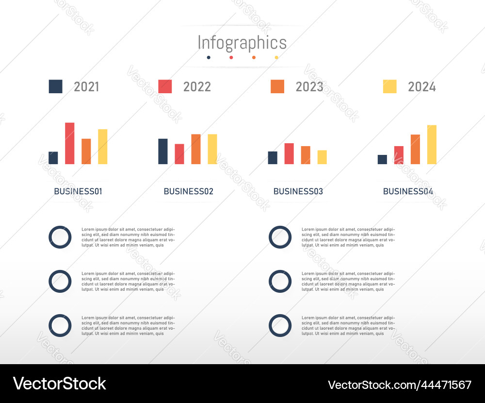 Infographic design elements for your business Infographic design elements for your business vector image