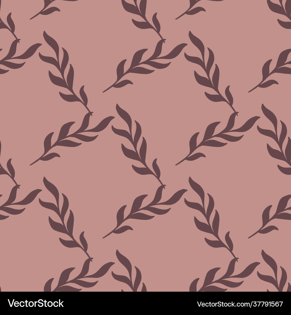 Nature seamless pattern in geometric style Nature seamless pattern in geometric style Vector Image