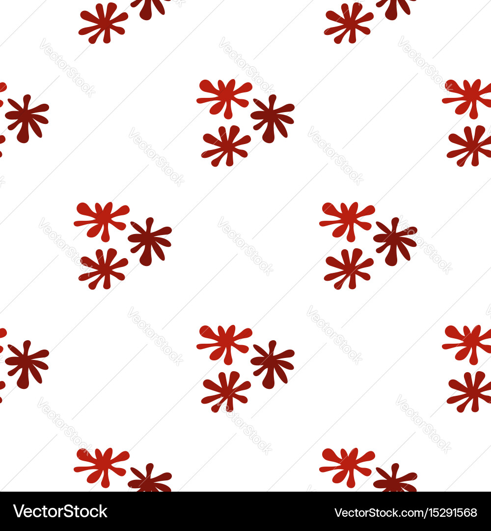 Paintball blob pattern flat Vector Image