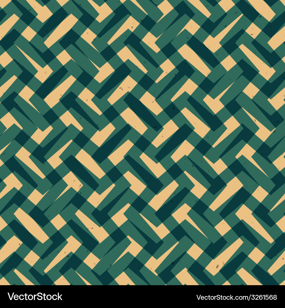 Textured seamless retro pattern Vector Image
