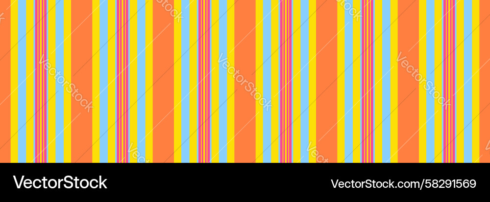 Bright Stripe Fabric Pattern Vector Image