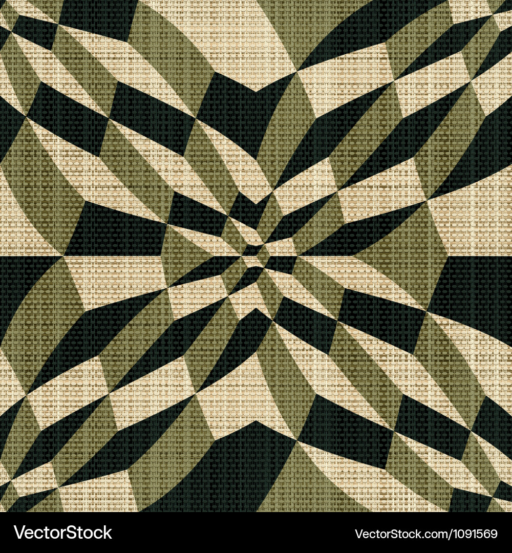 Geometric Khaki Pattern vector image