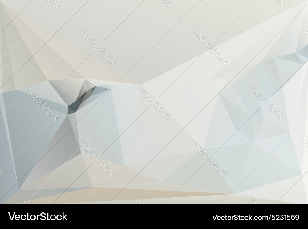 Geometric Triangle Background Vector Image