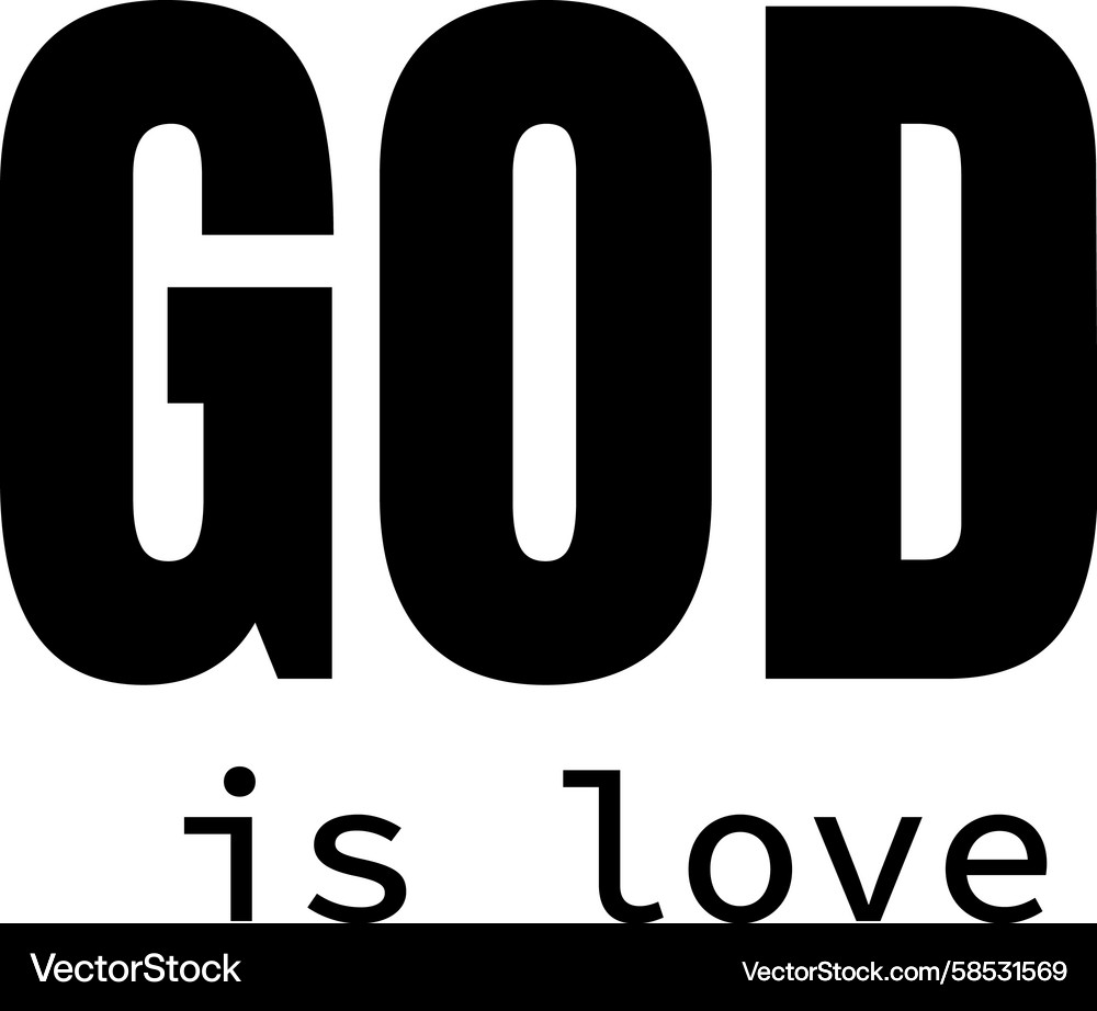 Inspirational Christian Scripture Vector Image