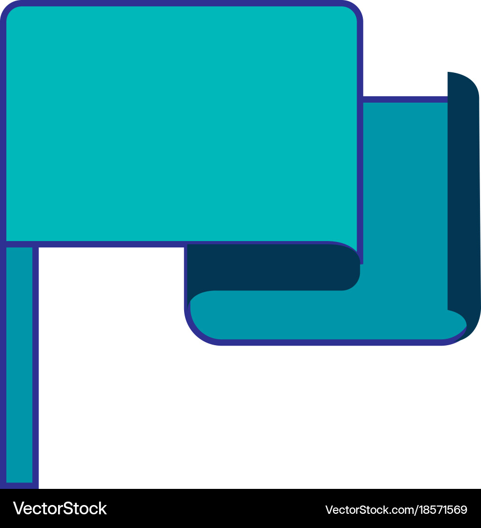 Isolated flag design Vector Image