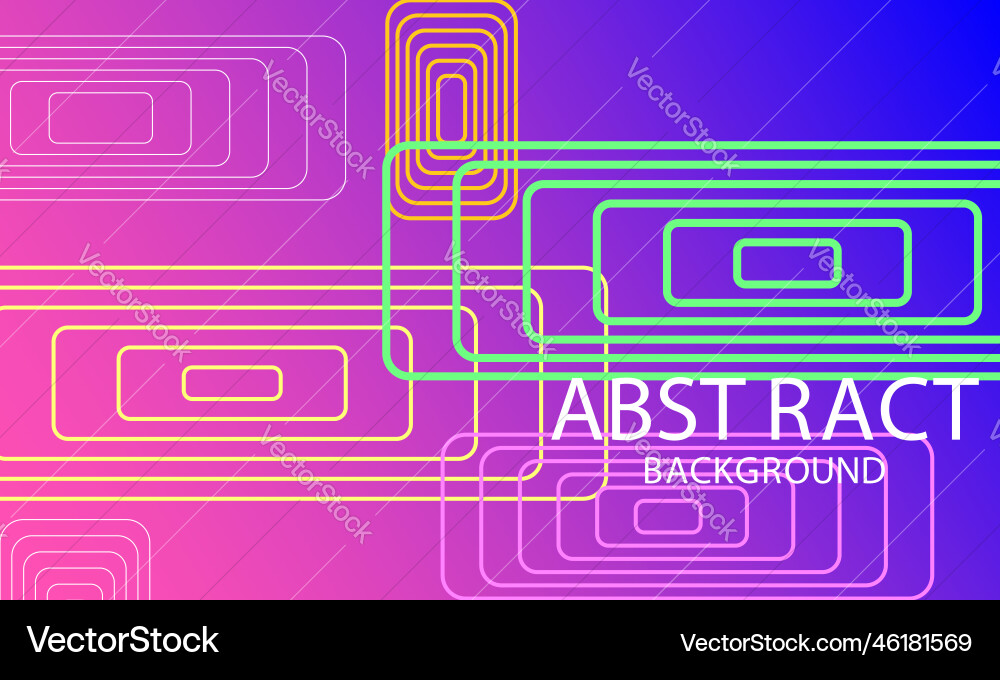 Landing page background with square element Landing page background with square element Vector Image