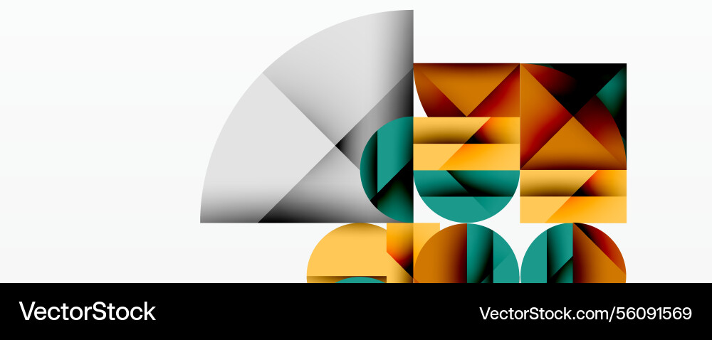 Modern abstract composition with layered circles Modern abstract composition with layered circles vector image