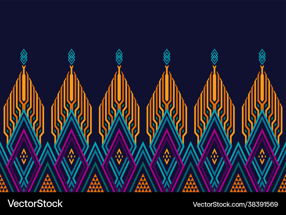 Seamless pattern repeating design Seamless pattern repeating design vector image