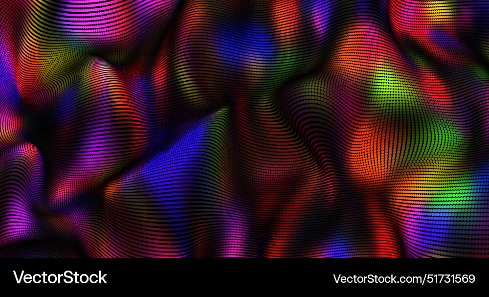 Wave pattern 3d glowing abstract digital Wave pattern 3d glowing abstract digital vector image