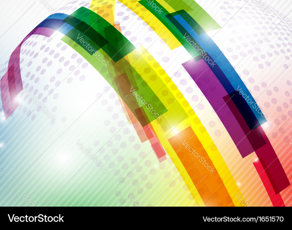 Abstract colorful background vector image