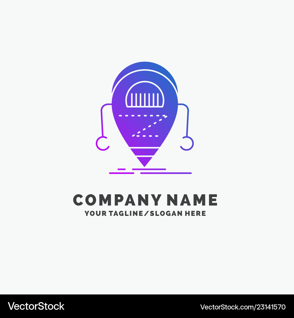 Android beta droid robot technology purple Android beta droid robot technology purple vector image