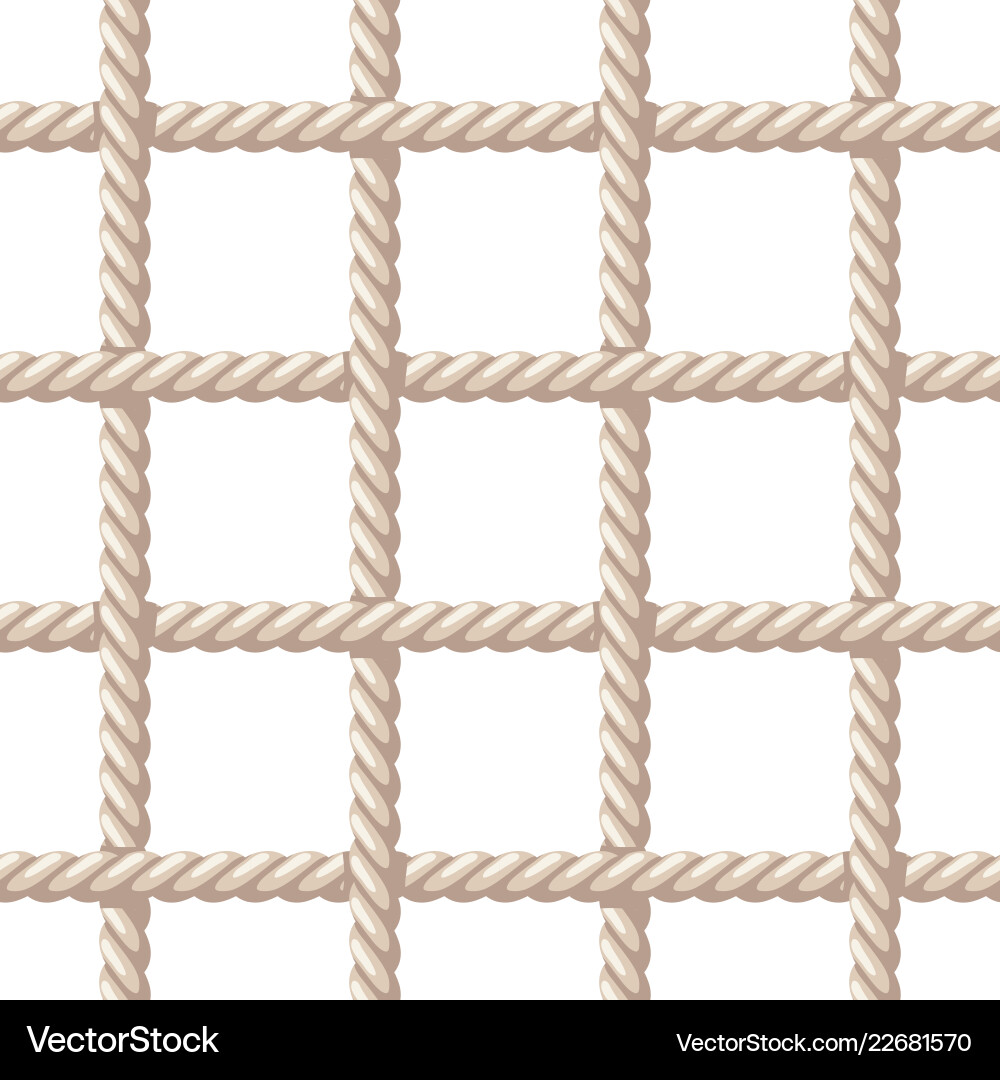 Rope net vector image