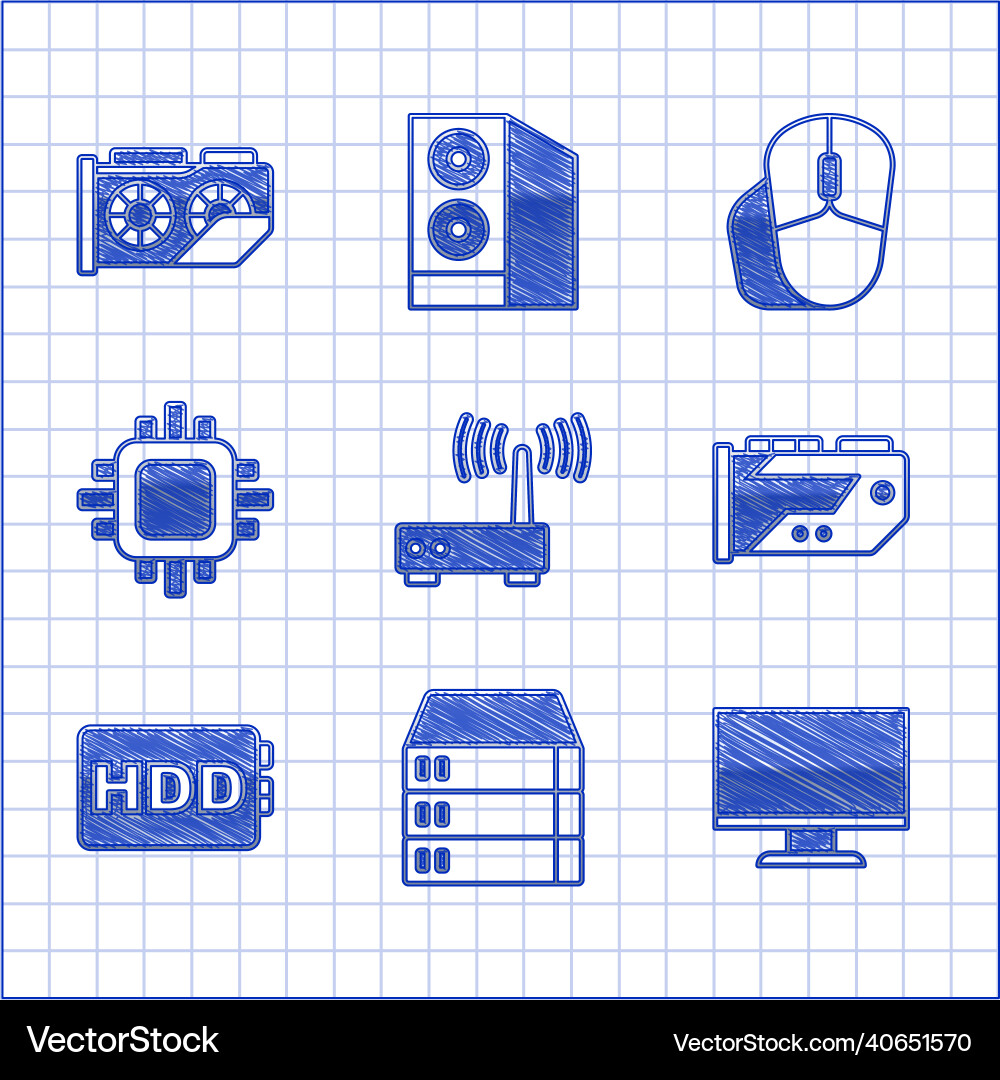 Router und Wi-Fi-Signalserver Daten Web einstellen Router und Wi-Fi-Signalserver Daten Web einstellen Vektorbild