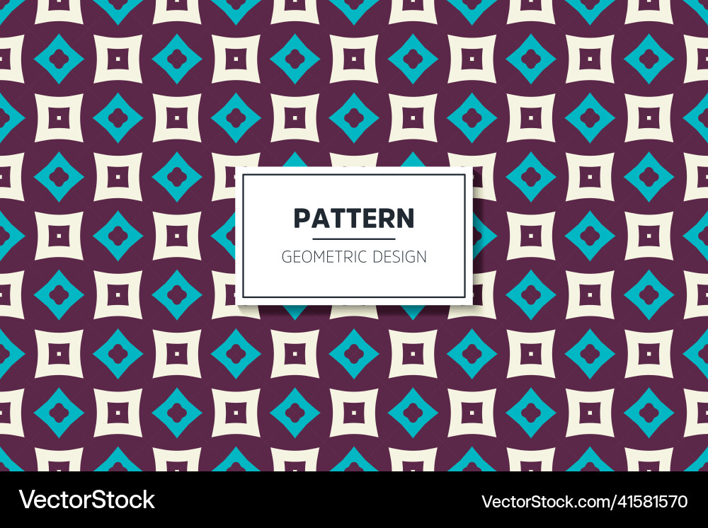 Seamless pattern with colorful geometric art Seamless pattern with colorful geometric art vector image
