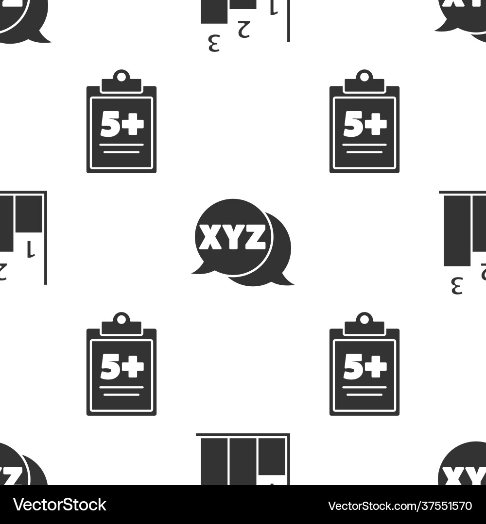 Set graph schedule chart diagram xyz Set graph schedule chart diagram xyz vector image