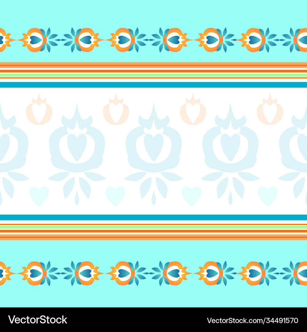 Tablecloth in seamless pattern for towels Vector Image