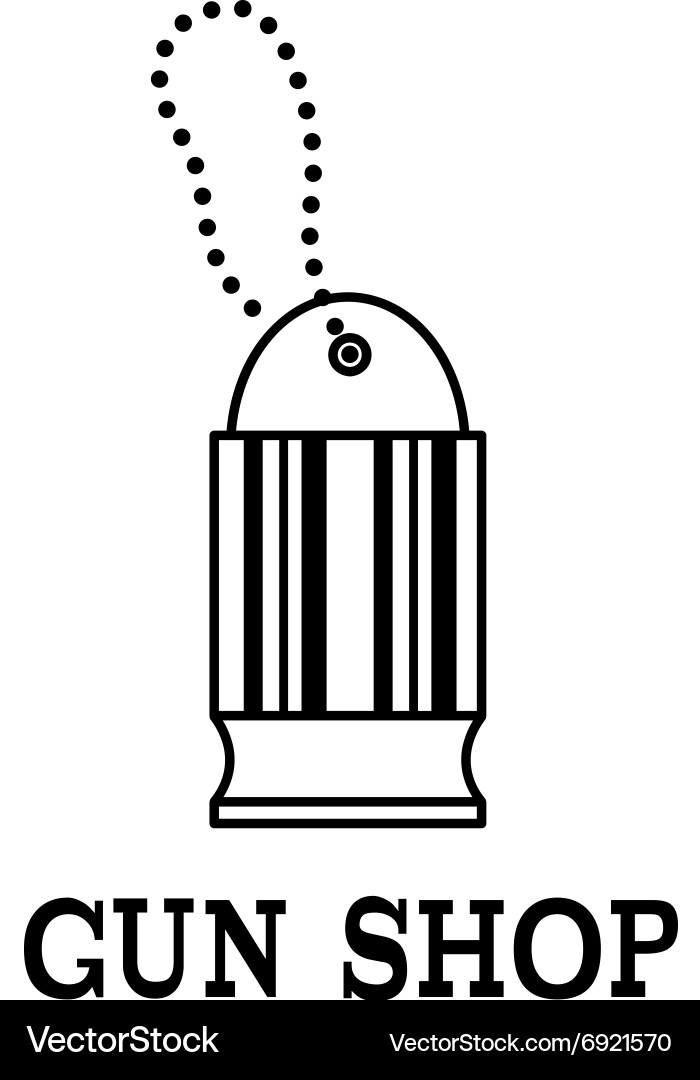 Tag with bullet design template Vector Image