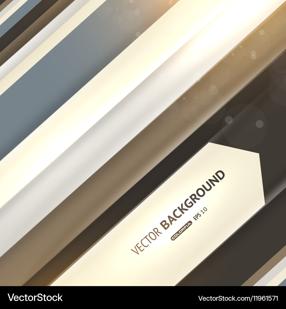 Dynamic Colorful Line Background vector image