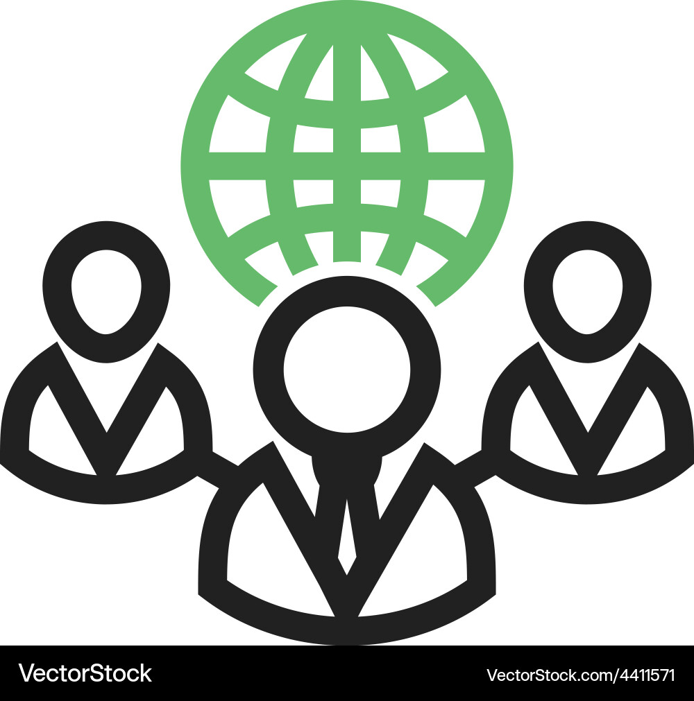 Web client server Vector Image