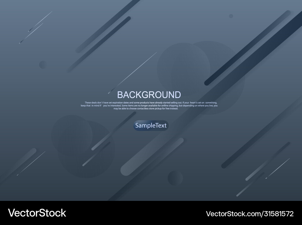 Abstract composition with gradient circles vector image