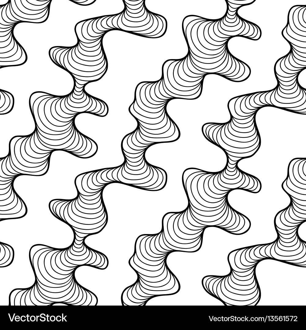 Abstract Line Pattern vector image