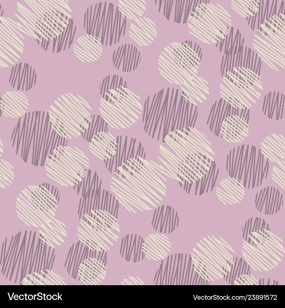 Geometric seamless pattern with circles Geometric seamless pattern with circles vector image