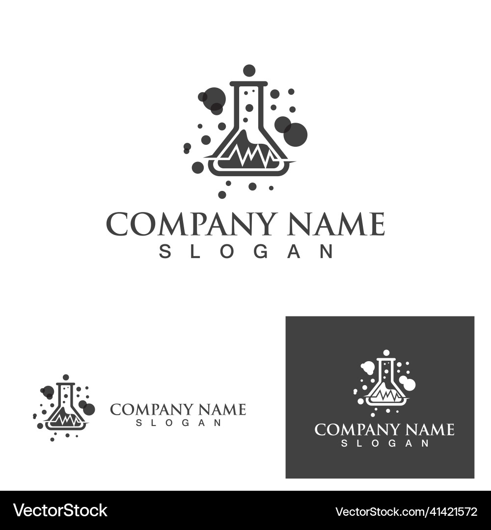 Lab icon template (41421572) – Royalty-Free Vector | VectorStock