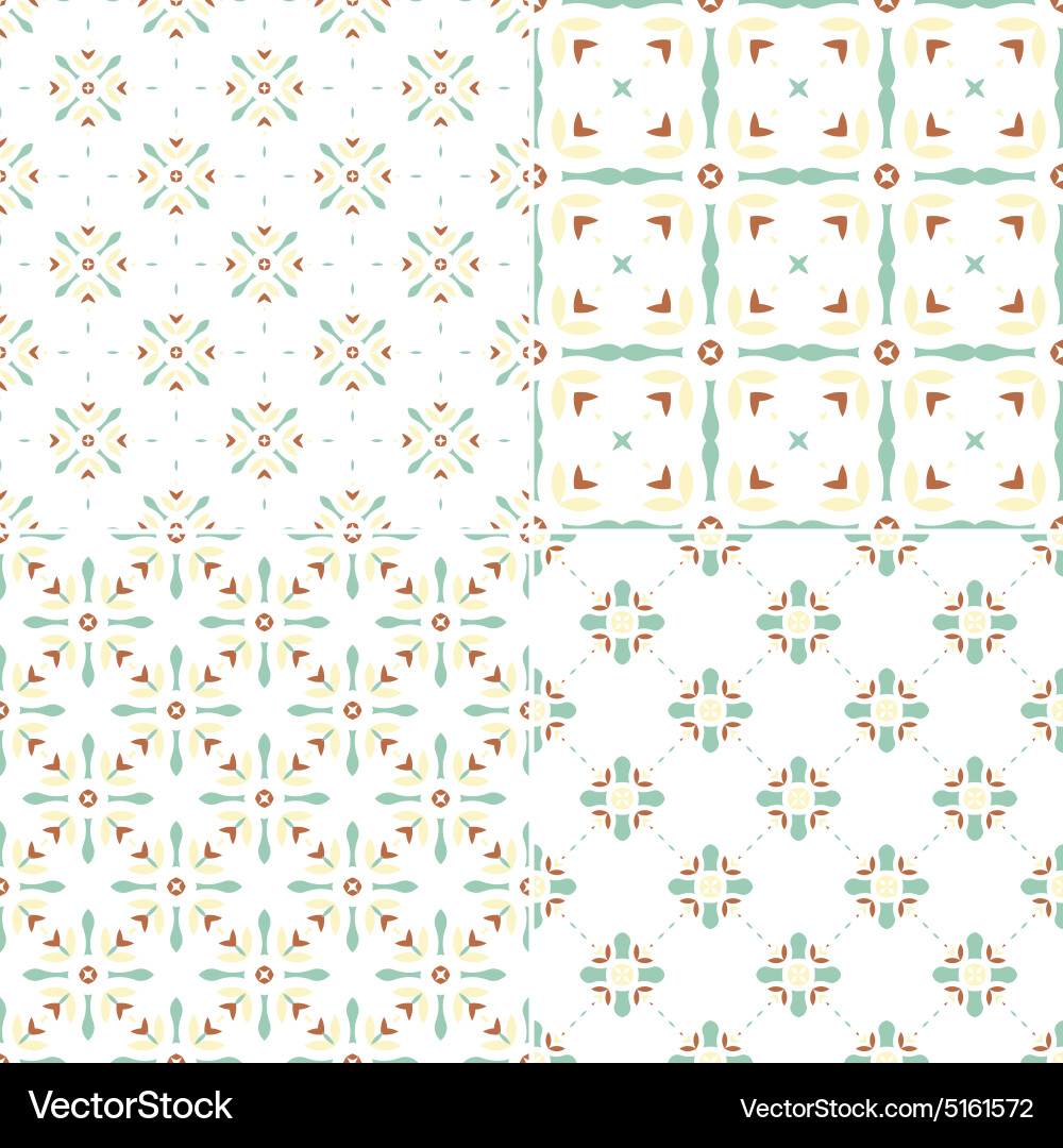 Pattern bundle Vector Image