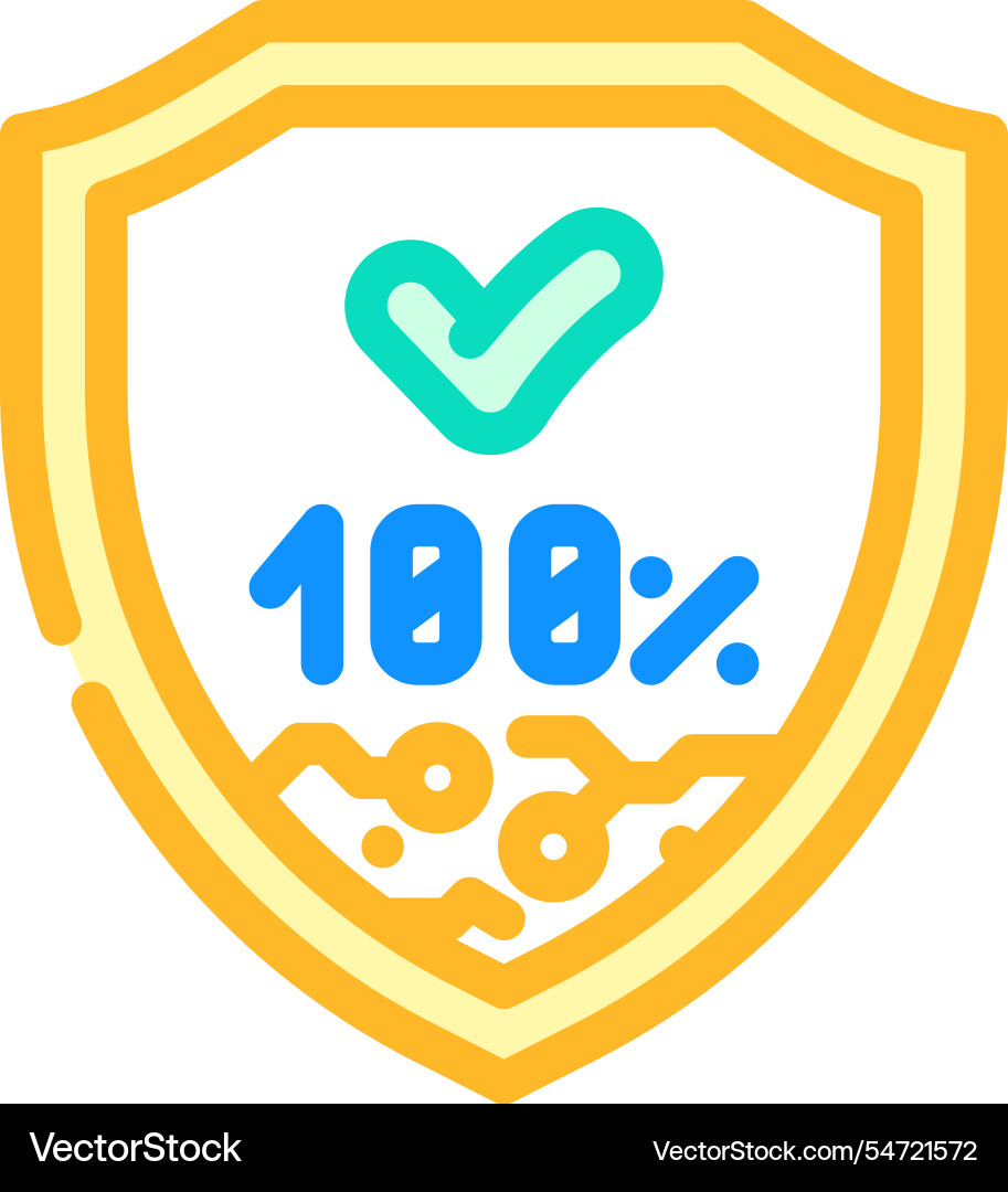 Secure transaction shield decentralized Secure transaction shield decentralized vector image