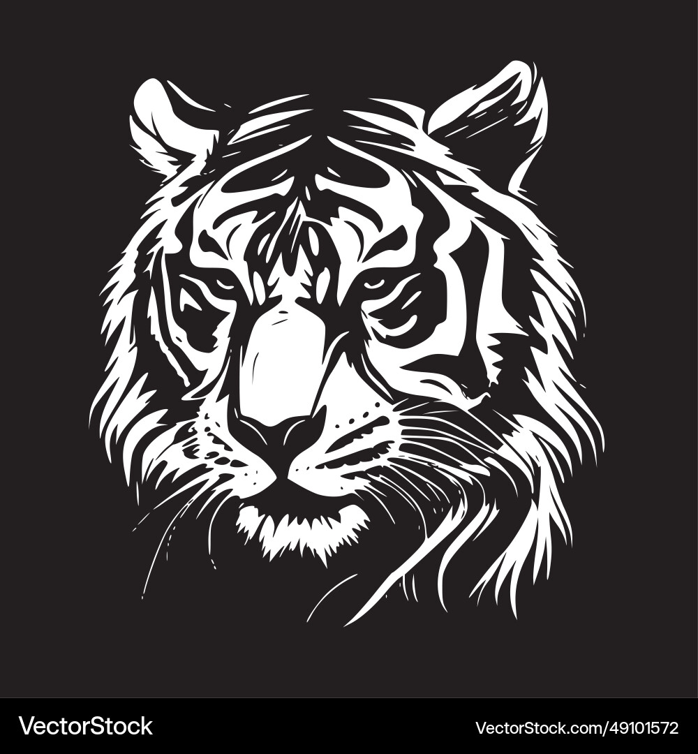 Tiger - hochwertiges Logo ideal für T-Shirt Tiger - hochwertiges Logo ideal für T-Shirt vektorbild