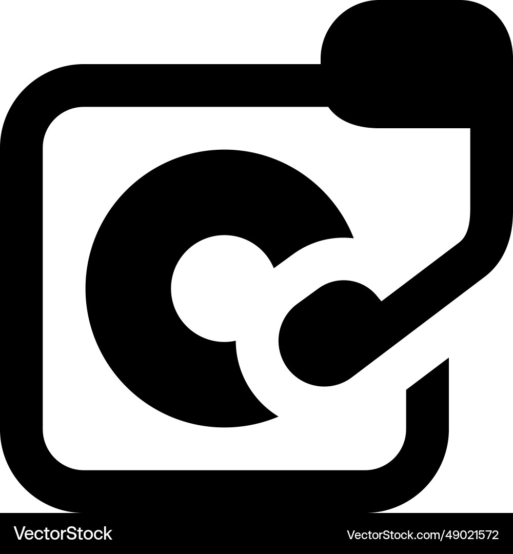 Turntable the circular rotating platform vector image