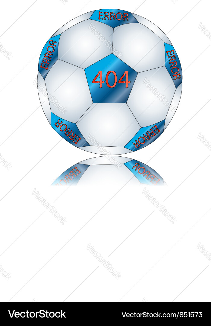 404 error Vector Image