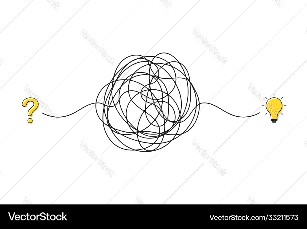 Creative Idea & Solution Concept vector image