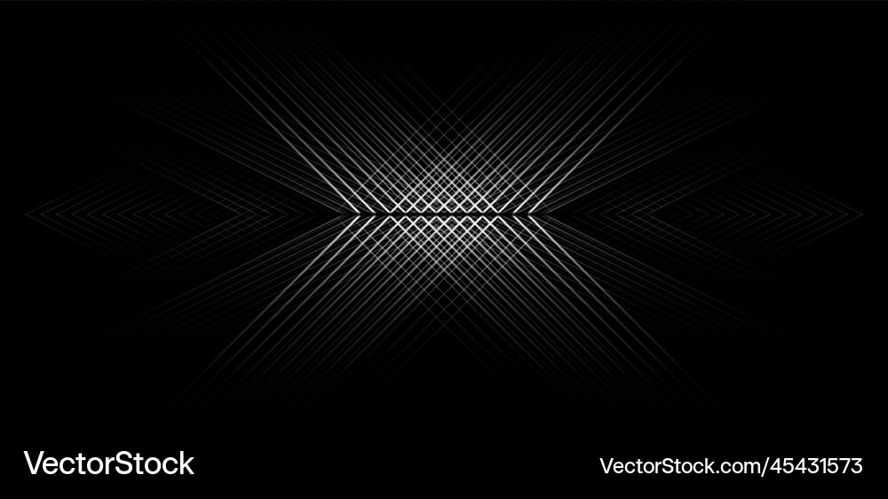 Dynamic White Line Pattern vector image