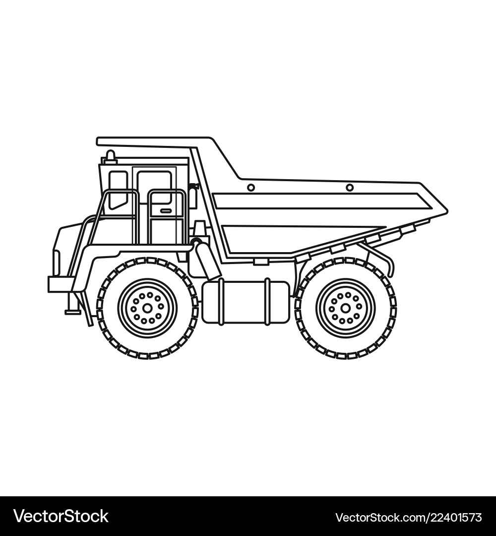Isolated object of build and construction icon vector image