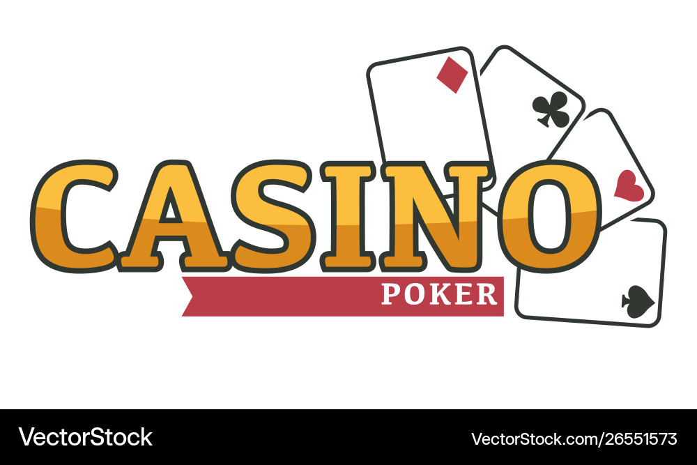 Poker play cards casino gambling isolated icon Poker play cards casino gambling isolated icon vector image