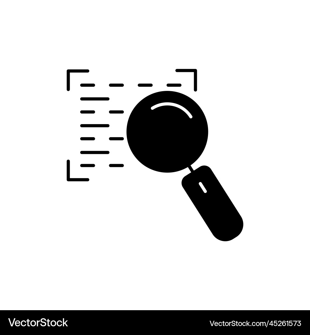 Search icon with programming editor searching Search icon with programming editor searching vector image