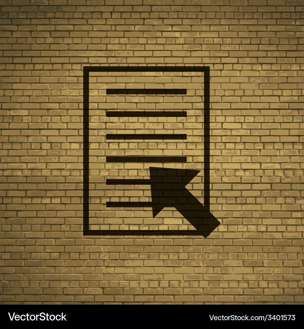 Text file icon symbol flat modern web design vector image