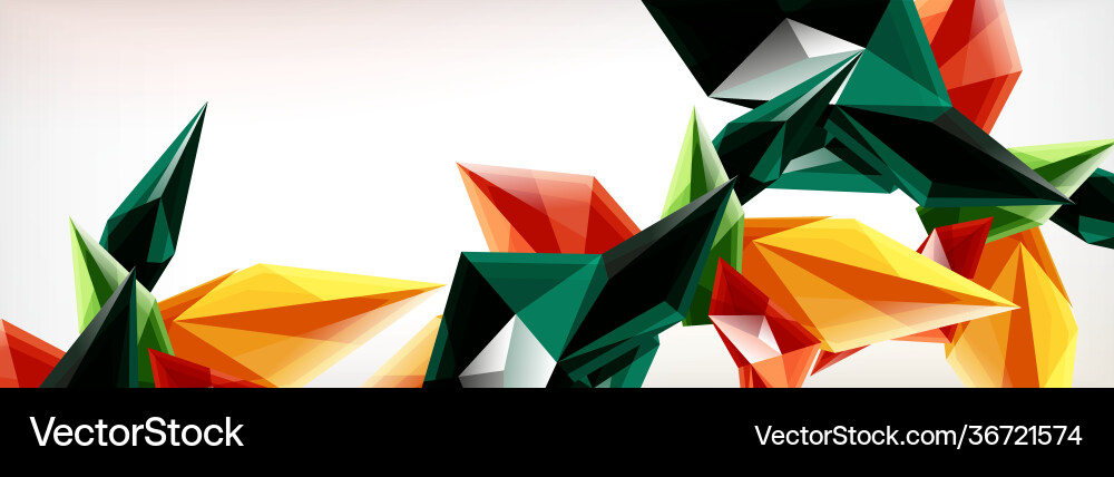 3d triangles and pyramids abstract 3d triangles and pyramids abstract vector image