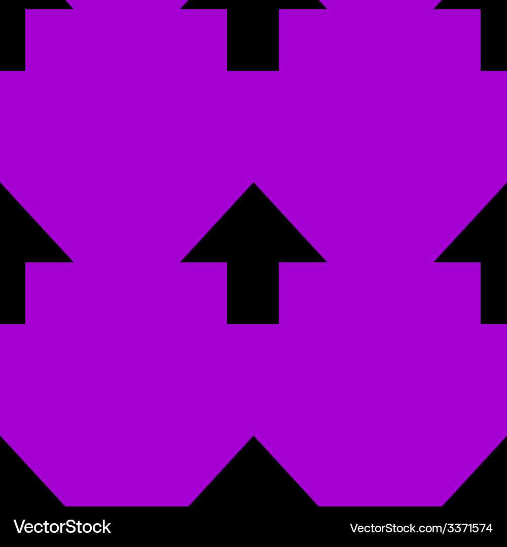 Arrow web icon flat design seamless pattern Vector Image
