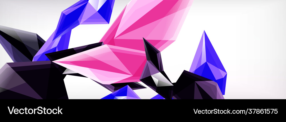 3d triangles and pyramids abstract 3d triangles and pyramids abstract Vector Image