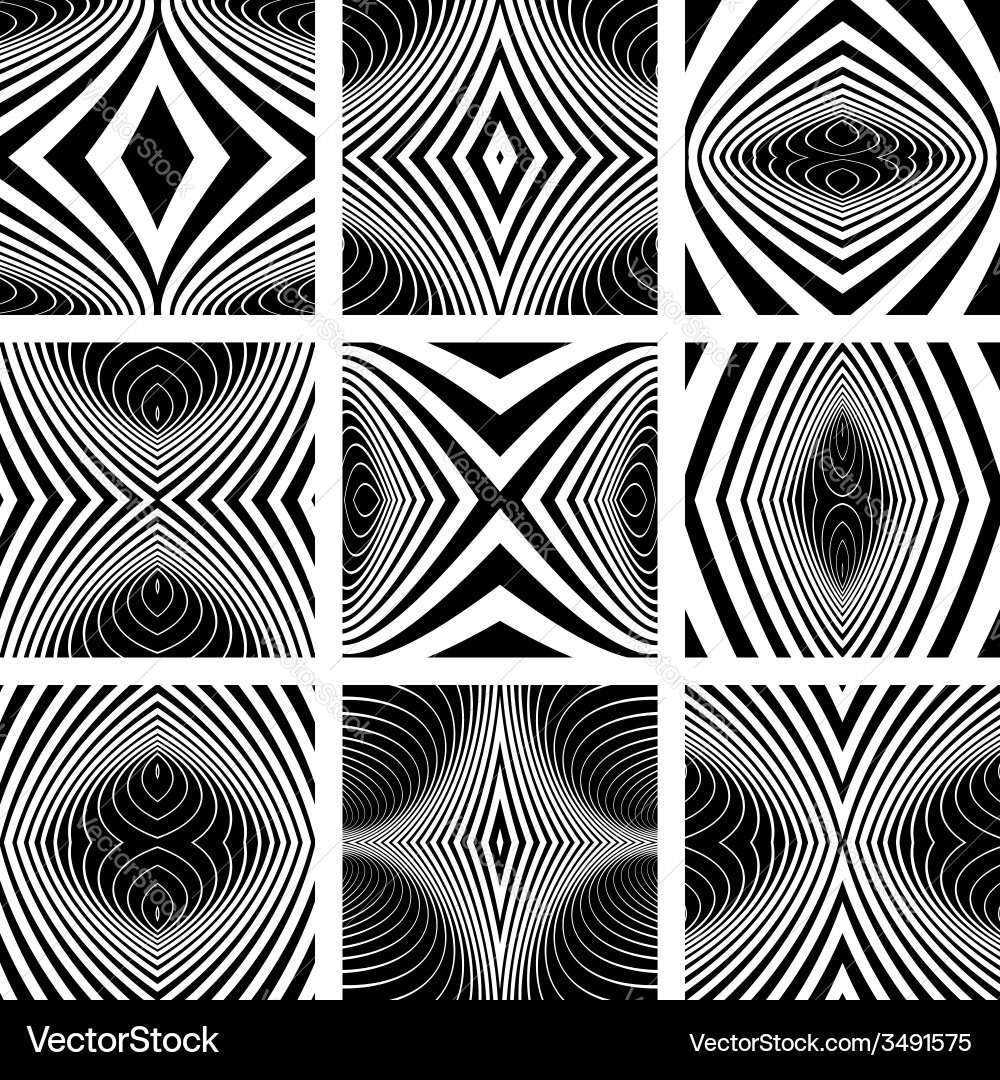 Background set vector image