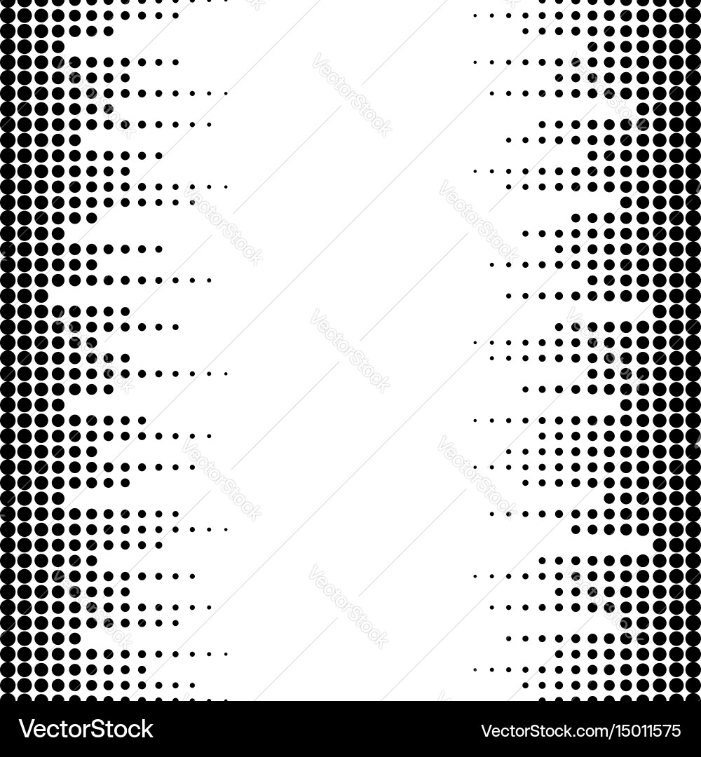 Dot Wave Pattern Vector Image