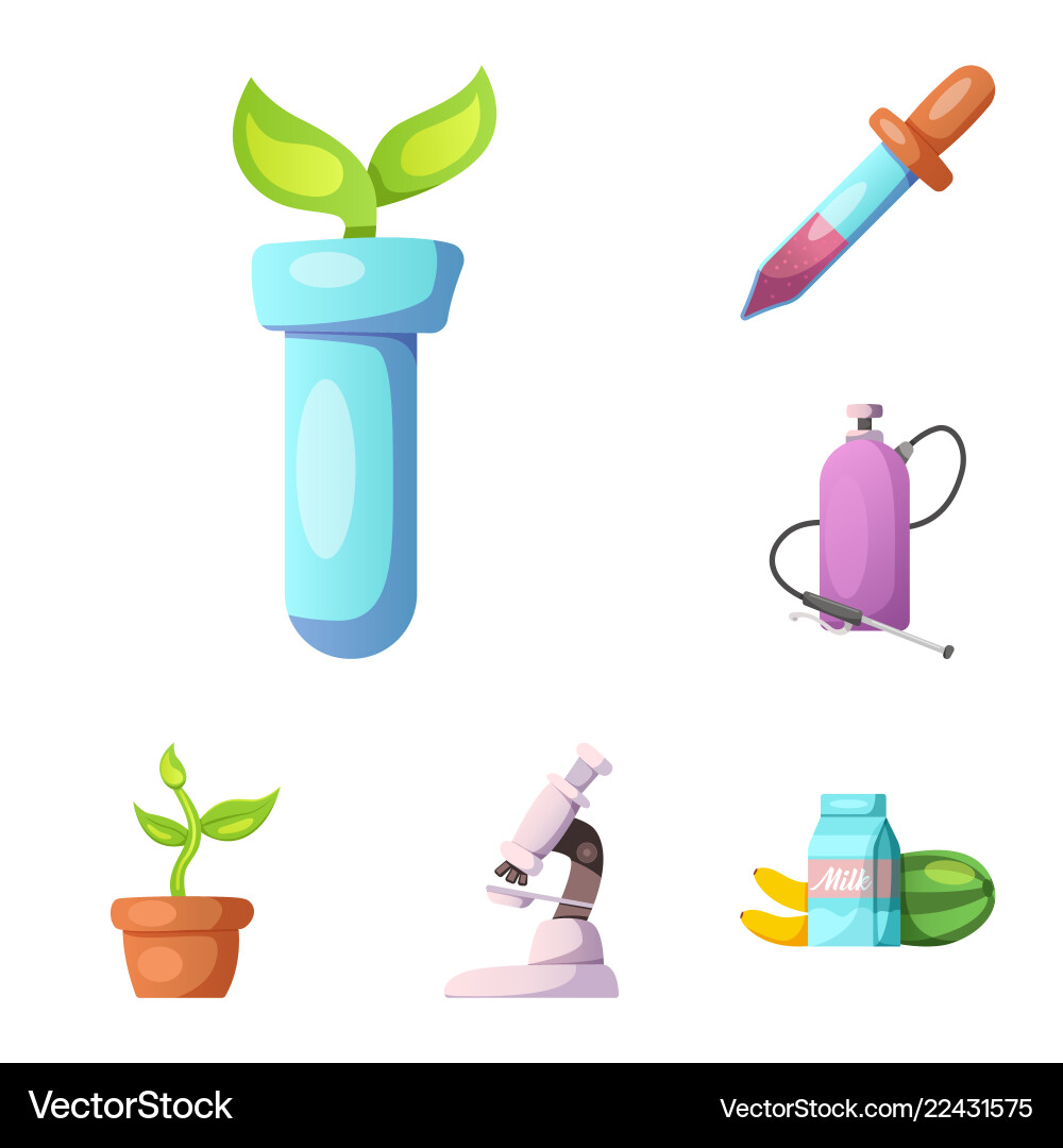 Isolated object of and sign set ve Isolated object of and sign set ve vector image