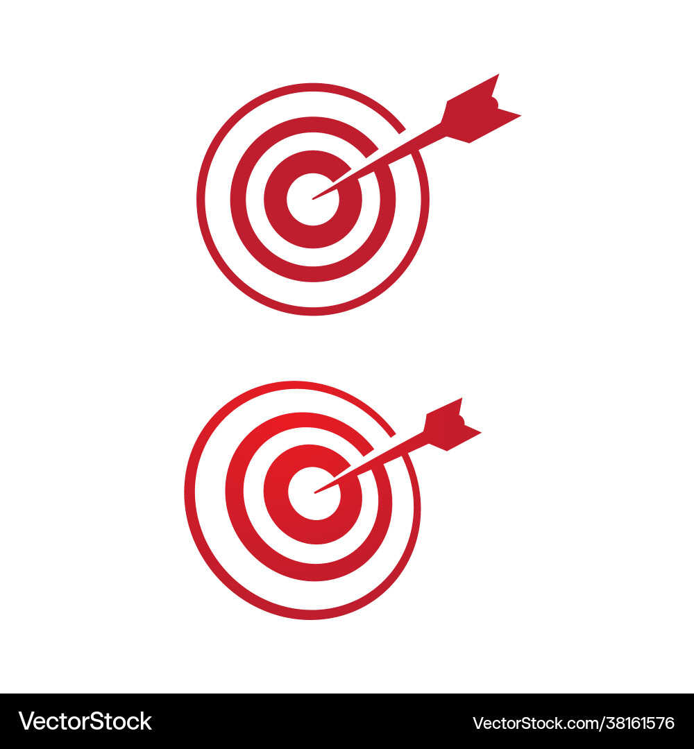 Target icon Royalty Free Vector Image - VectorStock