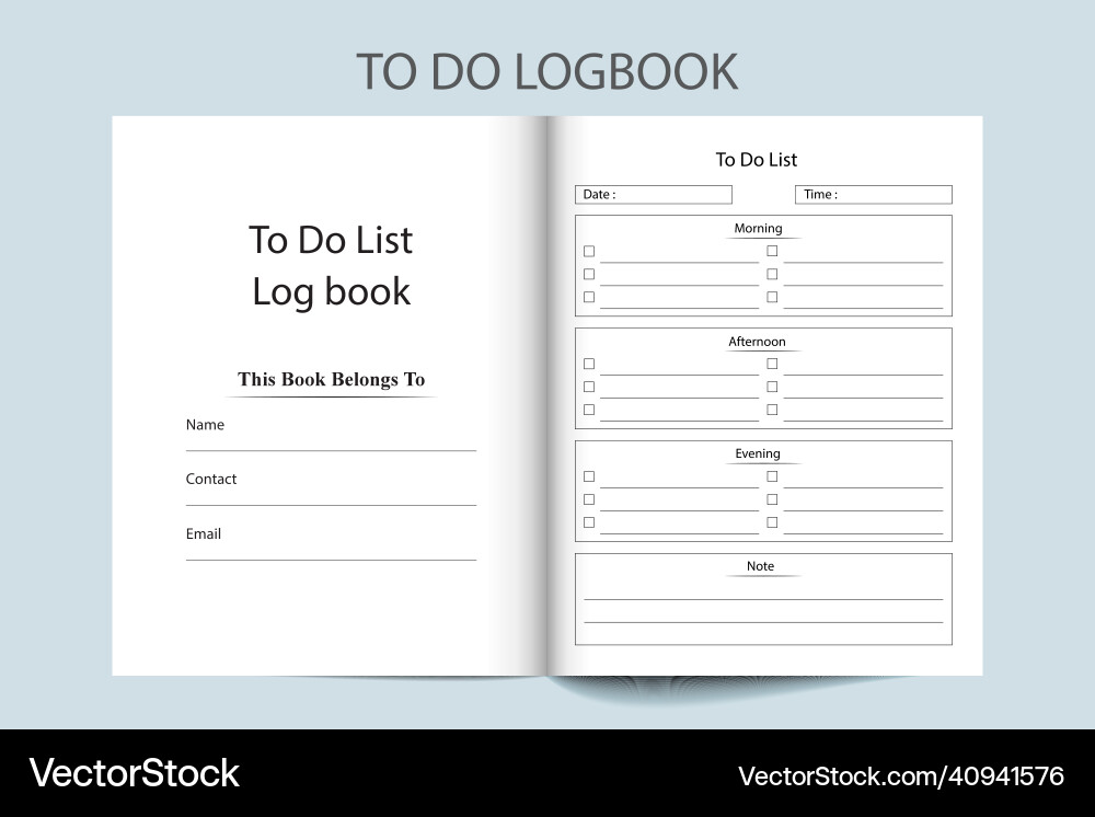 Tasklist line art to do task log book Tasklist line art to do task log book Vector Image