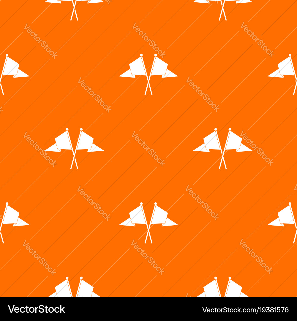 Two flags pattern seamless Vector Image