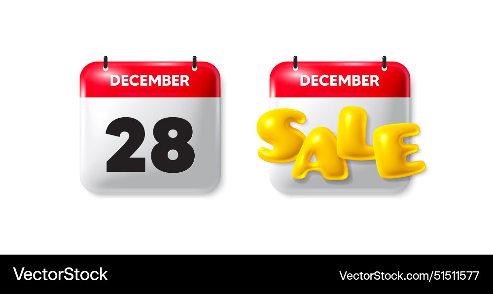 28th day of the month icon event schedule date 28th day of the month icon event schedule date vector image