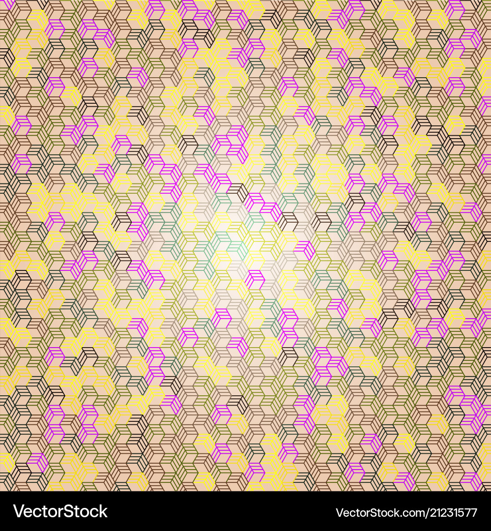 Geometric Triangle Pattern Background vector image
