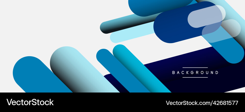 Overlapping round shapes and lines background Overlapping round shapes and lines background vector image